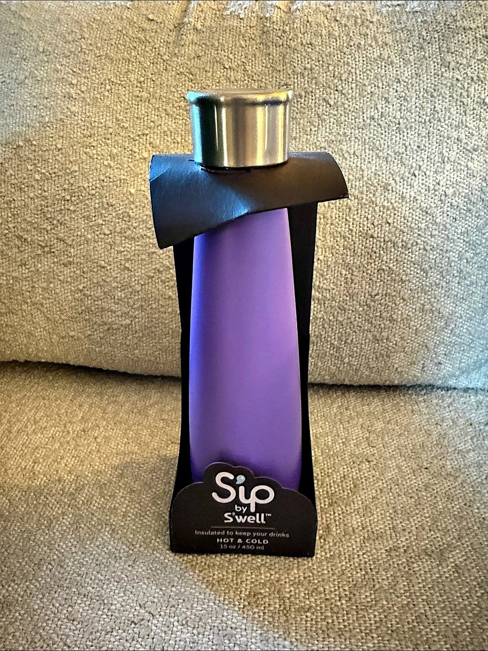 S'well Sip by S'well Bottle Purple 15 oz NWT